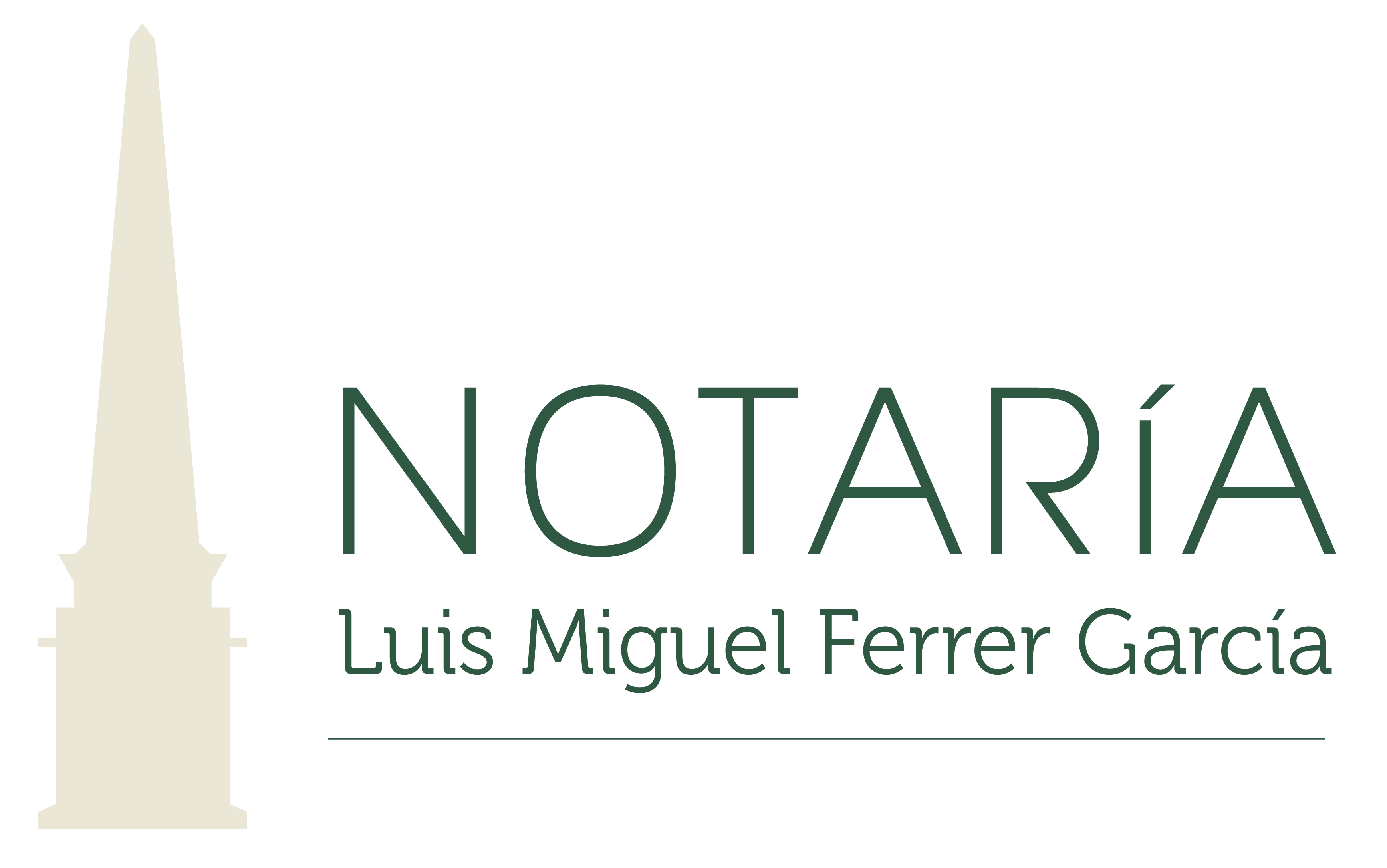 Logo Notaria Luis Miguel Ferrer García